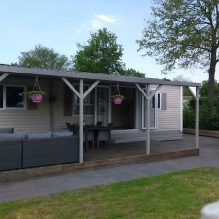 Chalet Te Huur Op *****Camping Terspegelt 4 Personen Villa เอียร์เซิล ภายนอก รูปภาพ