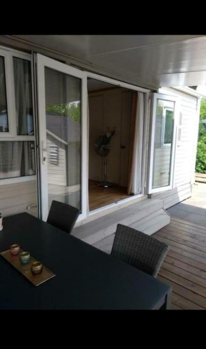 Chalet Te Huur Op *****Camping Terspegelt 4 Personen Villa เอียร์เซิล ภายนอก รูปภาพ